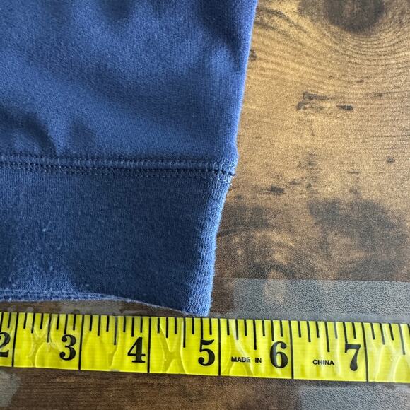 J Crew Fleece Joggers Small Blue Cloud Soft Loungewear Athleisure Preppy  EUC - Picture 6 of 10